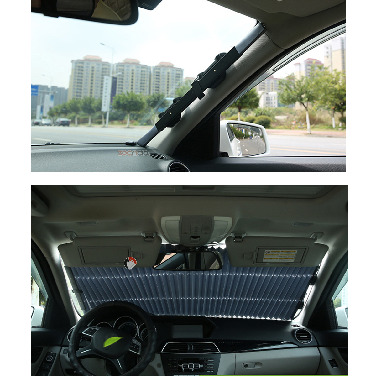 Miniatura 2 de Parasol Retráctil Para Parabrisas Carro